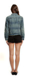 Top - Dex Double Fray Denim Jacket