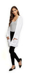 Top - Dex Long Sleeve Open Cardigan Sweater