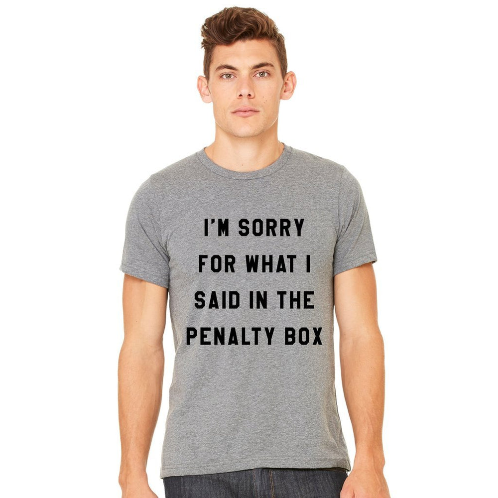 Top - Mens Sorry/Penalty Box Tee
