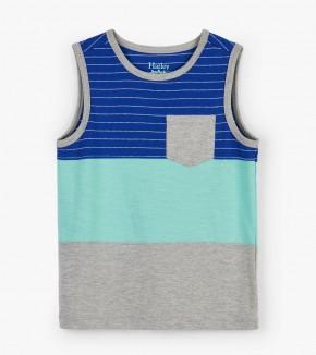 Top - Hatley Kids Color Block Pocket Tank