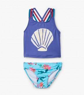 Swimsuit - Hatley Kids Mermaid Tales Sporty Tankini Set