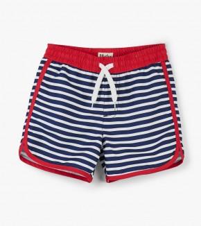 Swimsuit - Hatley Kids Nautical Stripes Swim Shorts