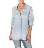 Top - Silver Jeans Denim Utility Shirt
