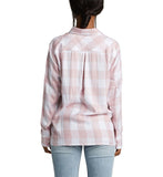 Top - Silver Jeans Plaid Button Down Shirt