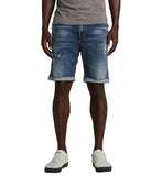 Shorts - Silver Jeans Allan Men’s Distressed Denim Shorts