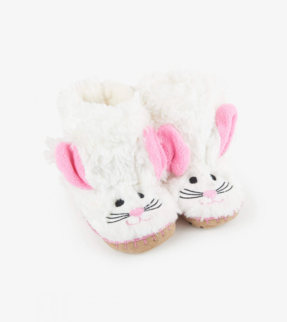 Accessory - Hatley Kids Bunny Fuzzy Slouch Slippers