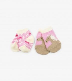 Accessory - Hatley Kids Pretty Horses Socks (2 Pack)