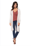 Top - Dex Long Sleeve Open Cardigan Long Sweater