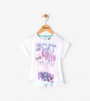 Top - Hatley Kids Kitten Meow Tee