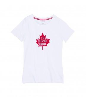 Top - Hatley I'm Dreaming Of Canada Tee