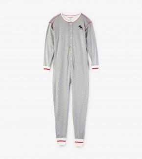 Pyjama - Hatley Unisex Canadiana Moose Union Suit