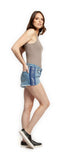 Shorts - Dex Side Embroidered Denim Shorts