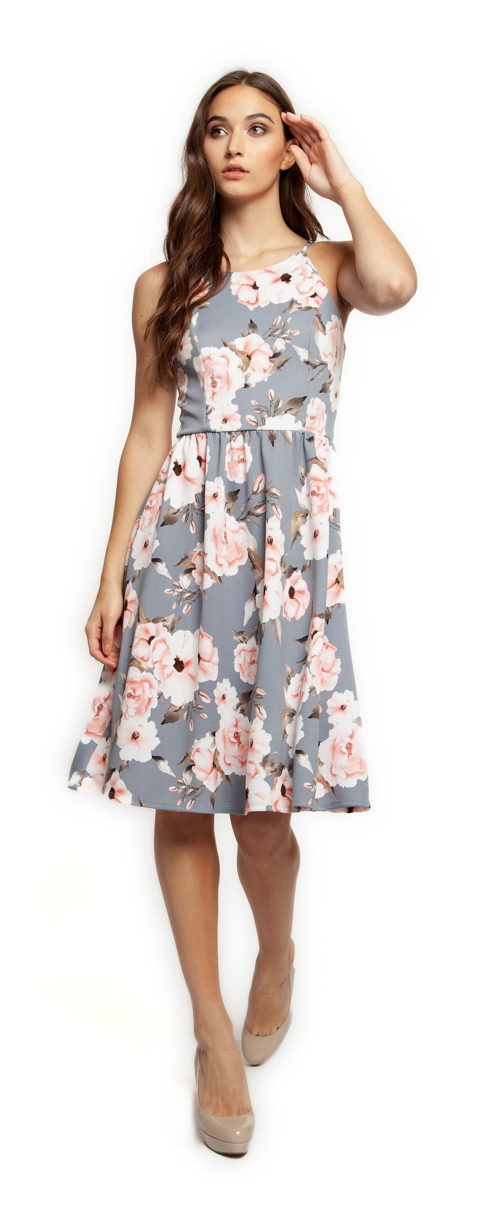 Dress - Dex Floral A-Line Dress