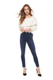 Pants - Dex Side Lace Up Skinny Jeans