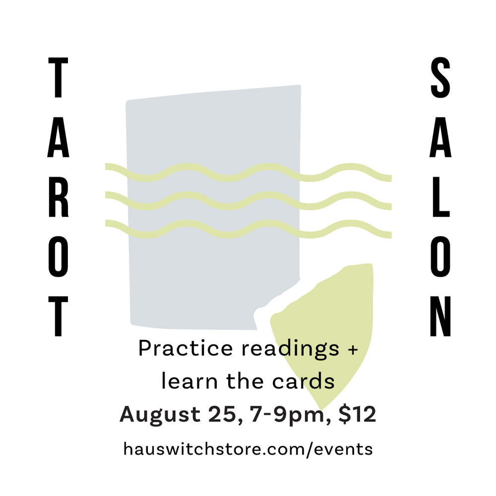 AUG 25: Virtual Tarot Salon