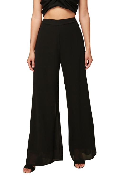Pants - High Waist Palazzo Pants
