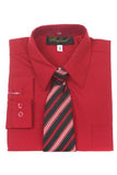 Top - Boys Dress Shirt With Tie