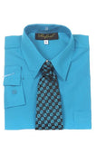 Top - Boys Dress Shirt With Tie