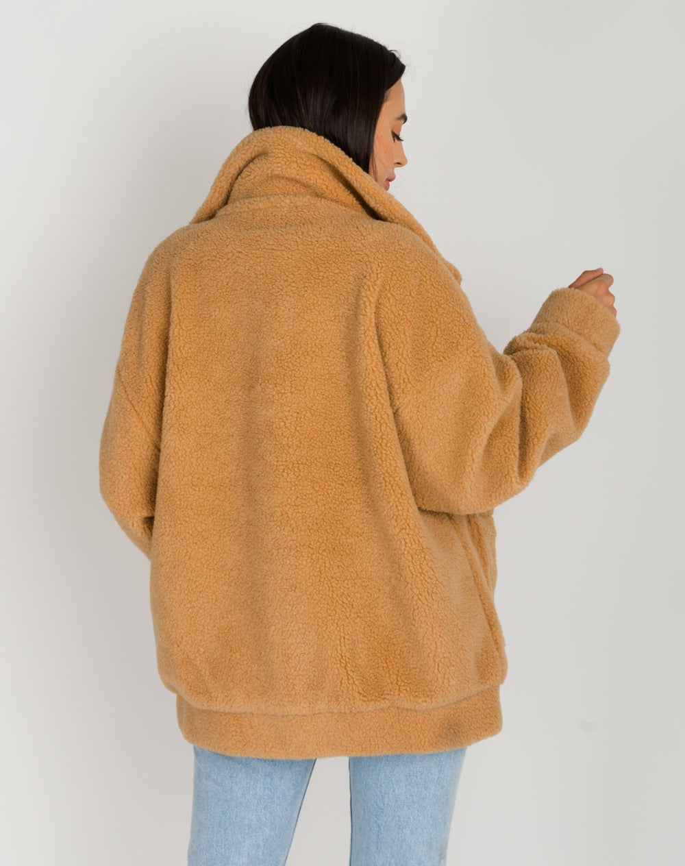 Top - Brunette The Label 'Josephine' Teddy Jacket