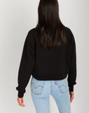 Top - Brunette the Label Cropped Little Sister 'Blonde' Crew