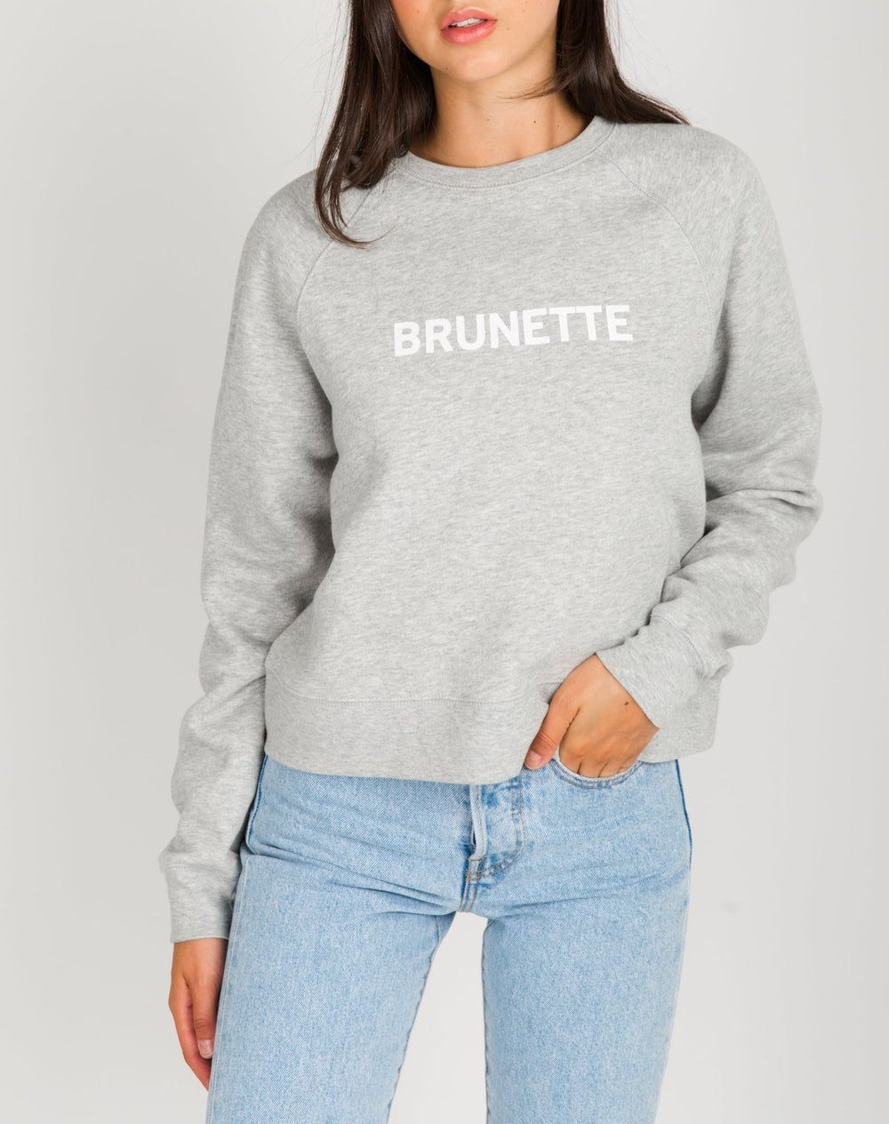 Top - Brunette The Label 'Brunette' Crew