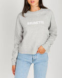 Top - Brunette The Label 'Brunette' Crew