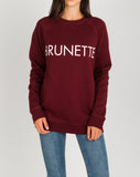 Top - Brunette The Label 'Brunette' Crew
