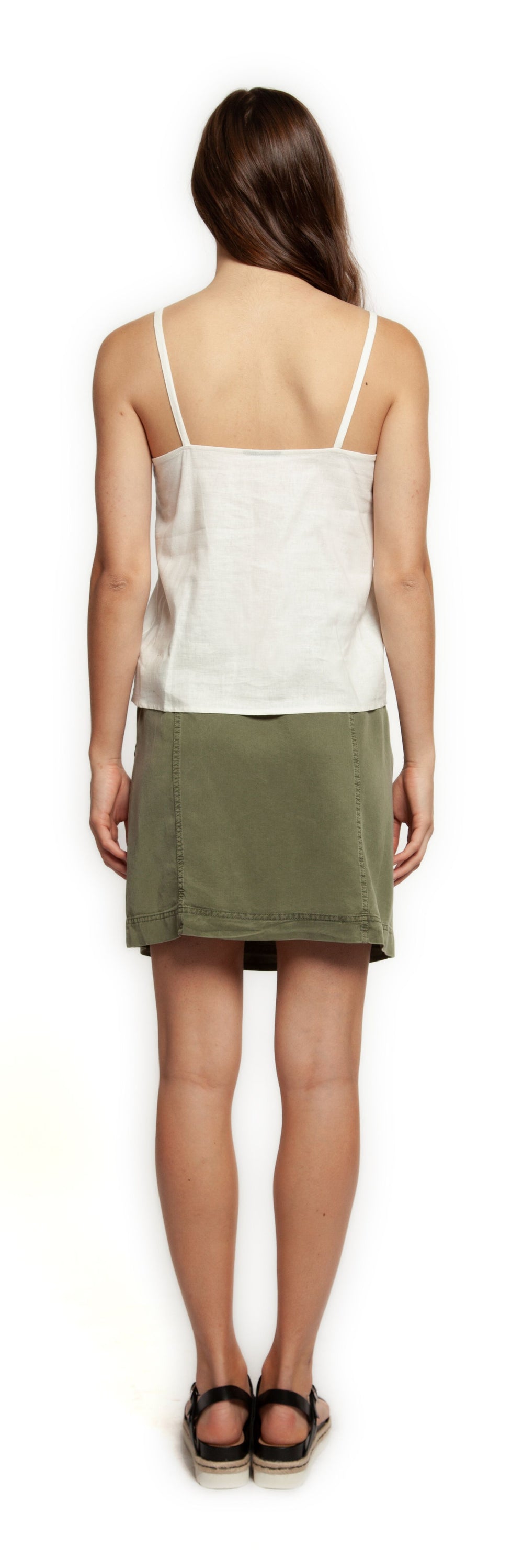 Top - Dex V-Neck Buttoned Front Cami