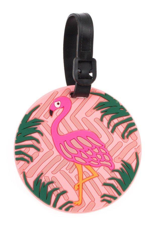 Accessory - Round Flamingo Luggage Accessory