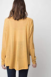 Top - Long Sleeve Pocket Detail Cardigan Sweater