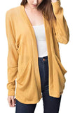 Top - Long Sleeve Pocket Detail Cardigan Sweater