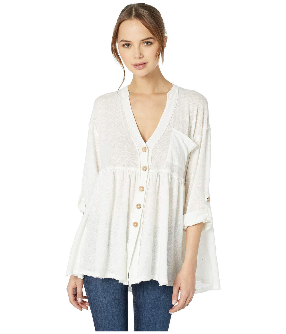 Top - Free People Long Sleeve Jolin Top