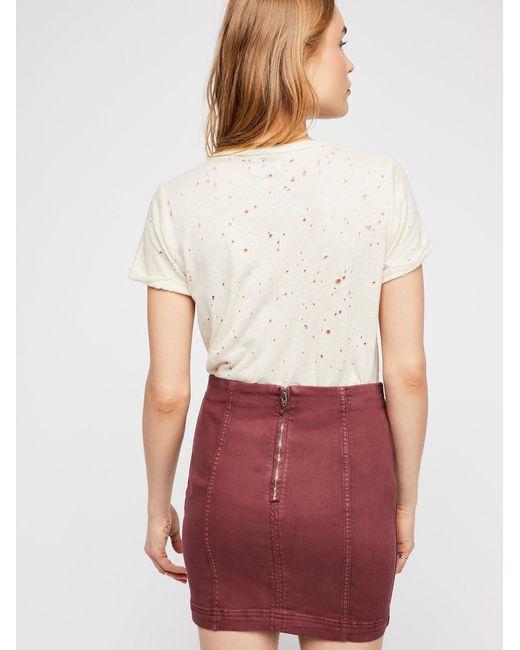 Skirt - Free People Modern Femme Cord Skirt