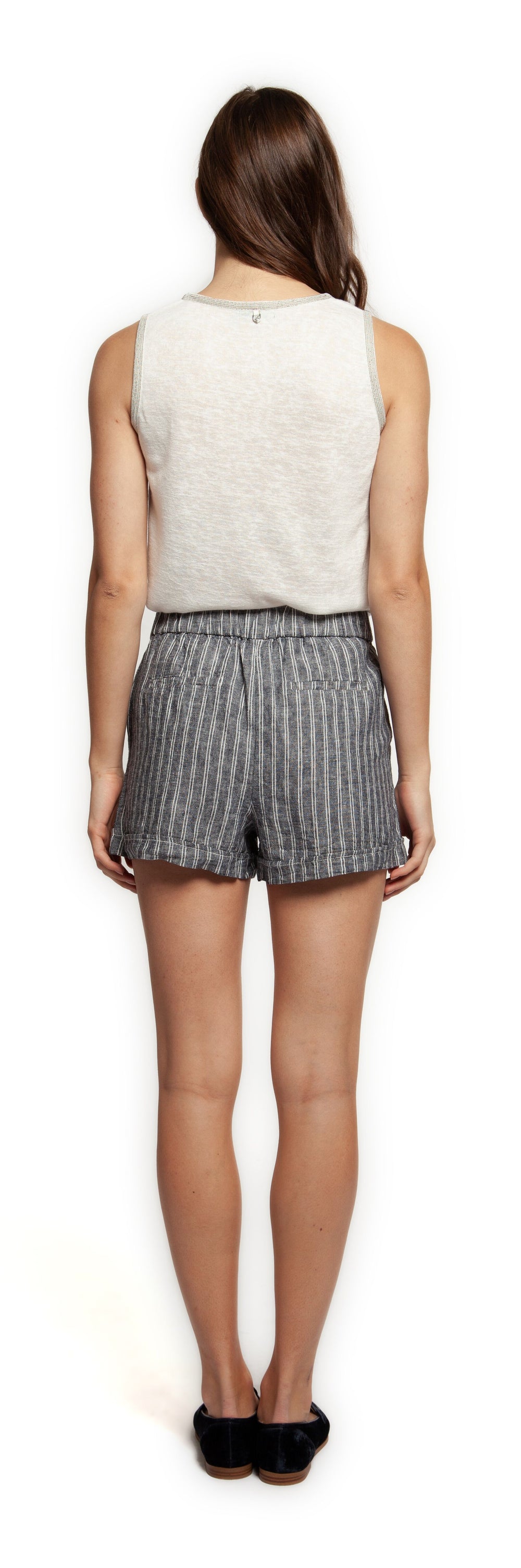 Top - Dex Embellishment Detail Muscle Tank