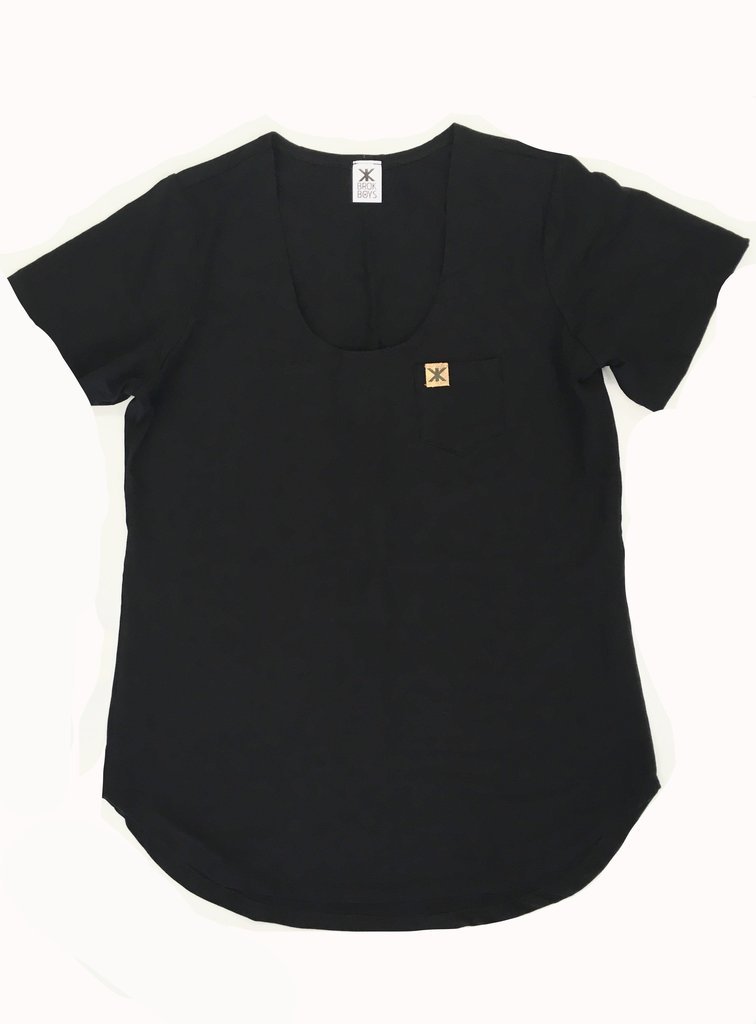 Top - Brok Boys Ladies Bamboo Scoop Tee