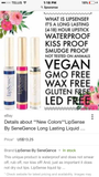 Lipsense lipstick