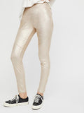 Pants - Free People Vegan Suede Leggings