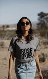 Top - Brunette the Label Ryan Tee Rose OK