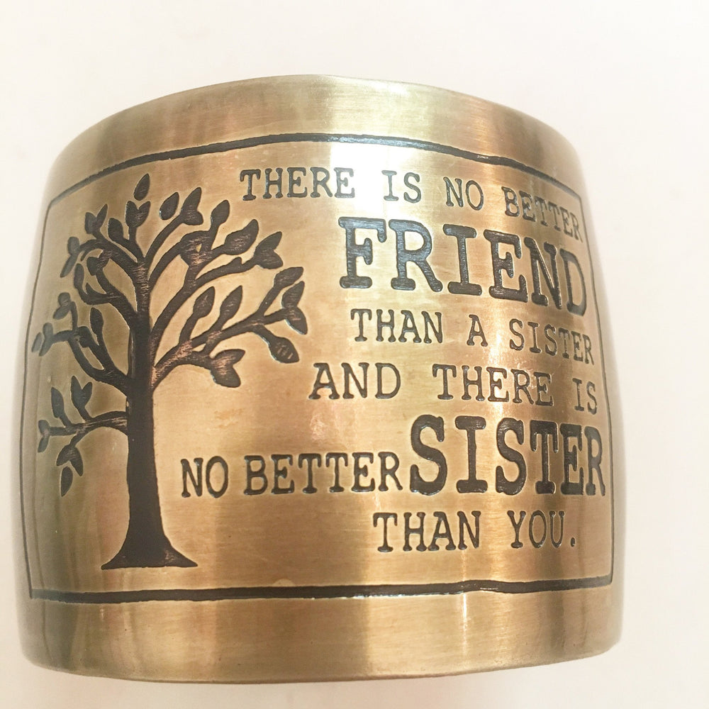 Sister cuff bracelet
